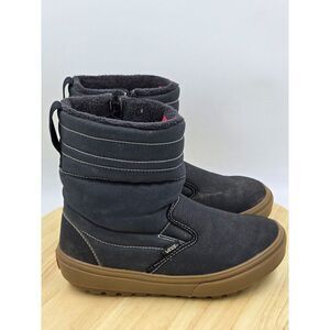 Vans Junior Slip-On Snow Vansguard Winter Boots size 5 Youth